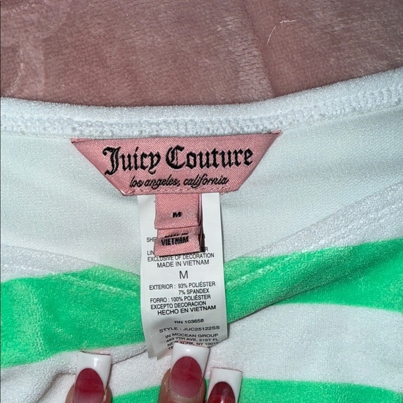Juicy Couture Striped Regular Size M Bikini Swimwear for Women Viral! NWT summer - Picture 6 of 14